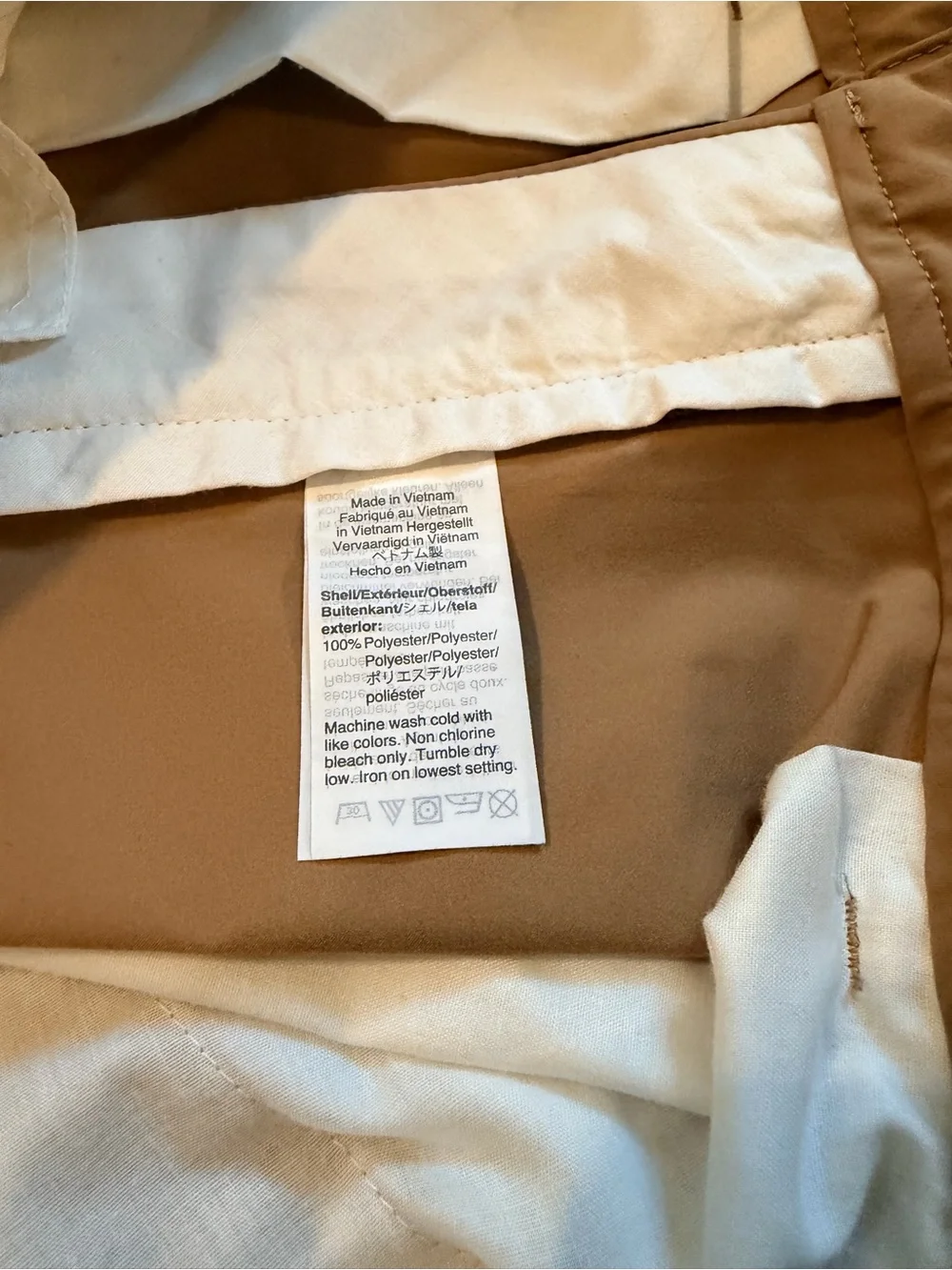 J. Crew Straight-Fit Tech Pant Light Khaki Size 33x32